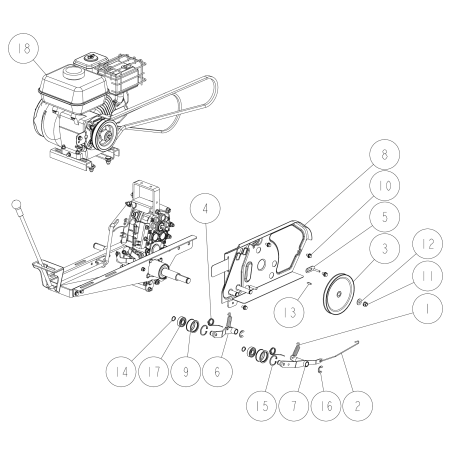 Polea de transmisión ORIGINAL OREC O80-1614-521-00 | NewgardenParts.com