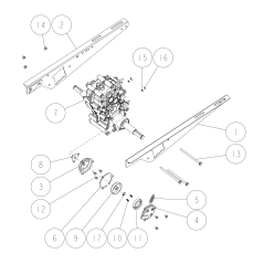 Hauptrahmen (L) CMP O80-1614-301-20 ORIGINAL OREC