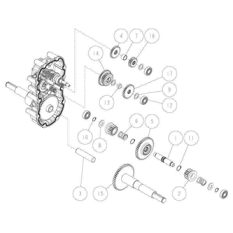 Eje CMP O0256-00100 ORIGINAL OREC