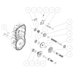 Transmission d'arbre de première génération ORIGINAL OREC O0251-01100 | NewgardenParts.com