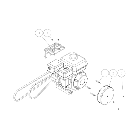 Vis de réglage du couvercle de recul ORIGINAL OREC O0256-60800 | NewgardenParts.com