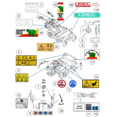 OREC B09 O0285-70500 ORIGINAL OREC New Logo | NewgardenParts.com