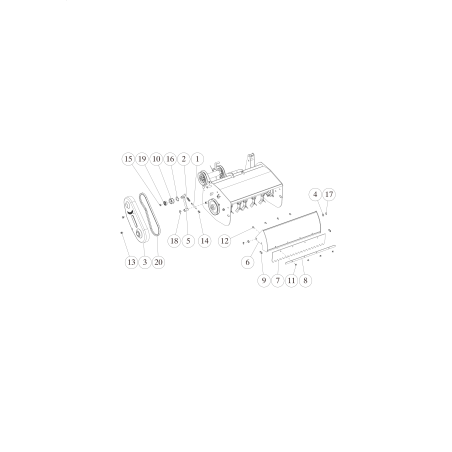 BRAZO TENSOR DE CORREA DE ROTOR ORIGINAL OREC (BLANCO) O0211-63201 | NewgardenParts.com