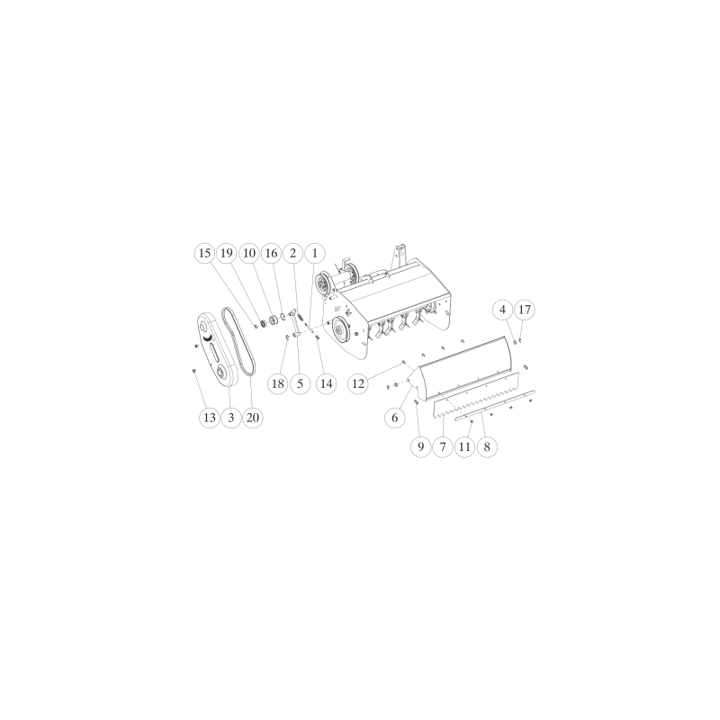 Vorderseite CMP (Weiß) O0256-50201 ORIGINAL OREC