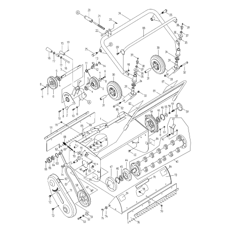 Receptor de perno de ajuste de altura ORIGINAL OREC O80-1614-742-10 | NewgardenParts.com