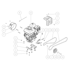 Zusätzliche Abdeckung, Honda-Motor O0304-62300 ORIGINAL OREC | NewgardenParts.com