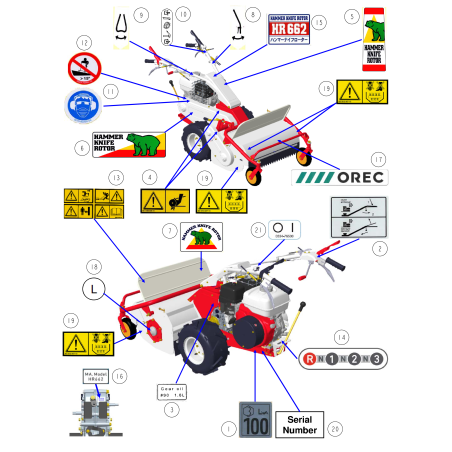Beschriftung, Schalter (EIN-AUS) O0334-76500 ORIGINAL OREC | NewgardenParts.com