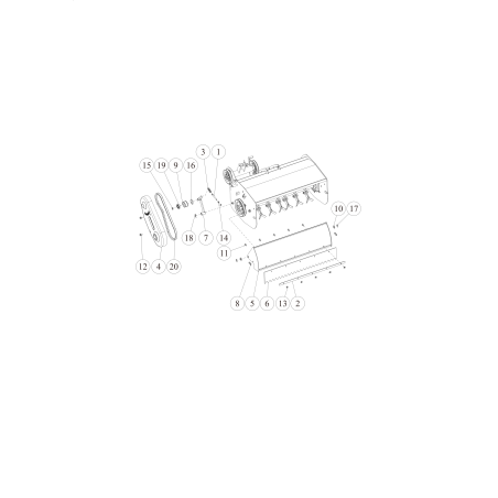 CMP-Frontabdeckung (Weiß) O80-1614-764-01 ORIGINAL OREC | NewgardenParts.com