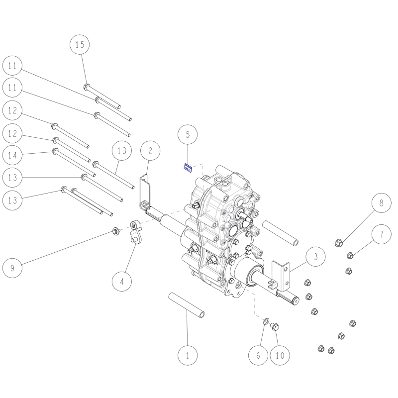 Seitlicher Kupplungsdraht-Empfänger (L) O80-1920-197-00 ORIGINAL OREC
