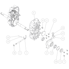 Boîte de vitesses (droite) O0301-00210 ORIGINAL OREC | NewgardenParts.com