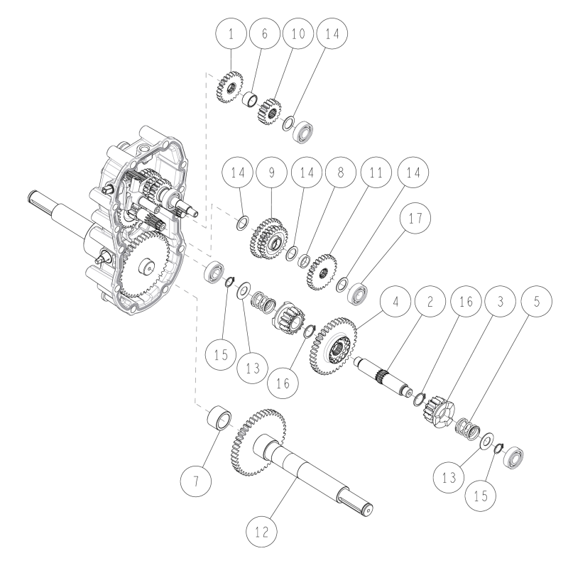Achse CMP (HR672) O0285-00100 ORIGINAL OREC