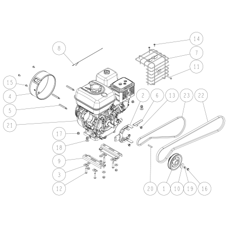 Sechskantschraube M6*35 O89-1111-060352 ORIGINAL OREC | NewgardenParts.com