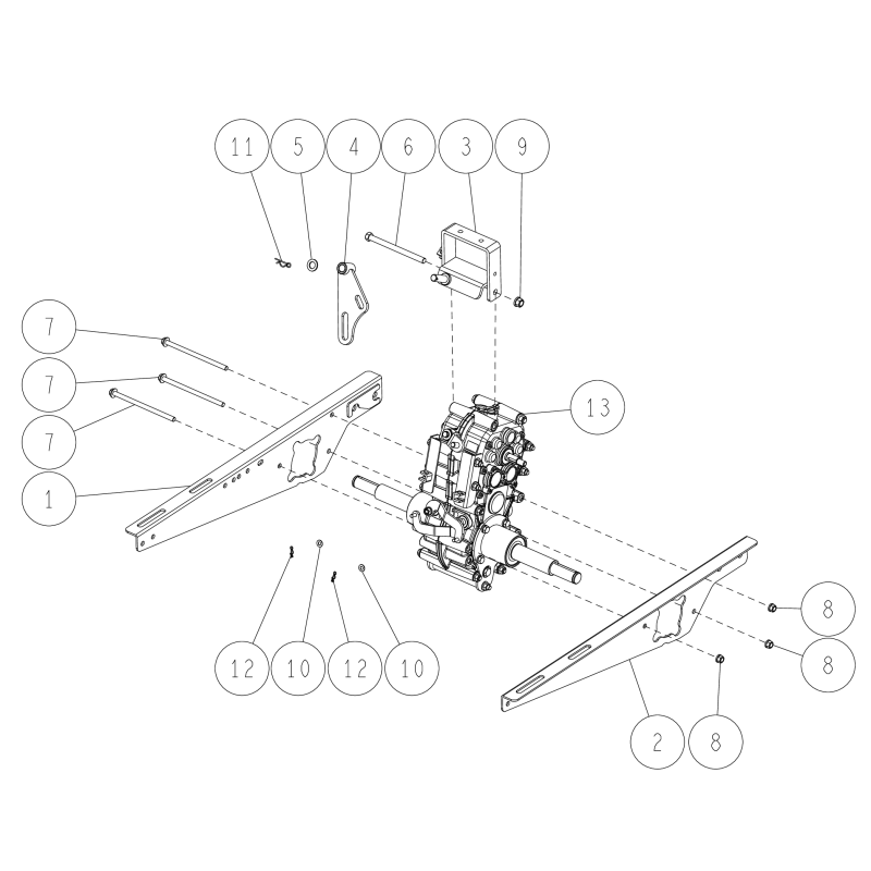 Main Frame (R) CMP (GX340) O0291-20100 ORIGINALE OREC