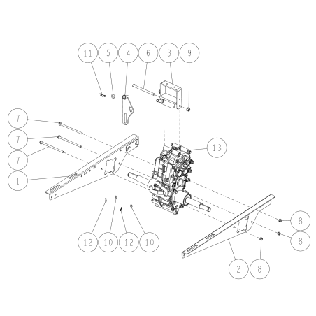Main Frame (R) CMP (GX340) O0291-20100 ORIGINAL OREC | NewgardenParts.com