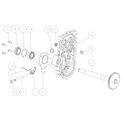 Transmission Box (L) O0225-00200 ORIGINAL OREC | NewgardenParts.com