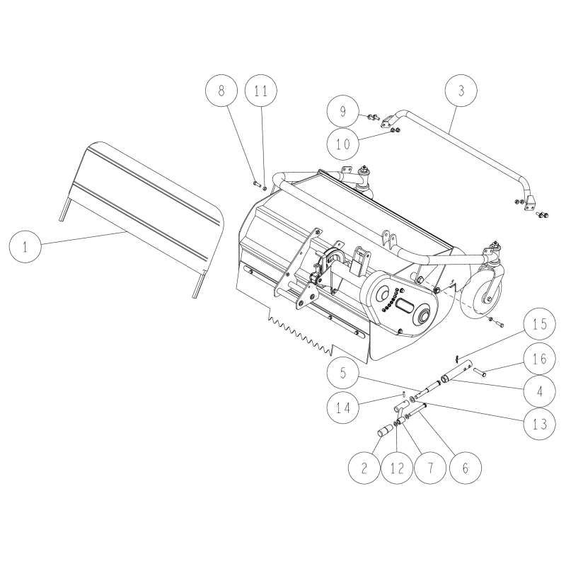 Bouton de levier OREC (noir) 10 O0006-70500 ORIGINAL