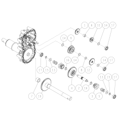 Axle CMP O0282-00110 ORIGINALE OREC