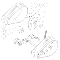 Axle Pin 10*50 O0282-31310 ORIGINAL OREC