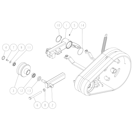 CMP O0282-30500 ORIGINAL OREC Schwenkrad | NewgardenParts.com