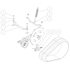 Barre d'attache OREGINALE ORIGINALE O0282-31200 (avant) | NewgardenParts.com