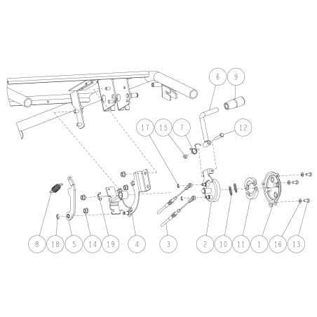 Tambour de changement O0225-10600 ORIGINAL OREC | NewgardenParts.com