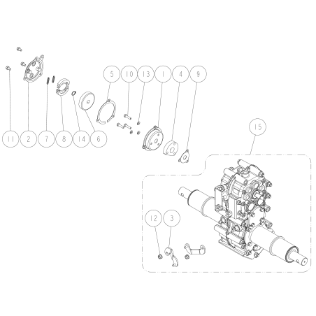 TRANSMISSION ORIGINALE OREC HRC662 O0301-01000 | NewgardenParts.com