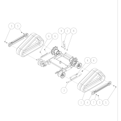 Barra di tensione del cingolo CMP O0334-31100 ORIGINALE OREC