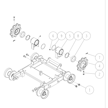 Tube de guidage(R) CM O0334-30200 ORIGINAL OREC | NewgardenParts.com