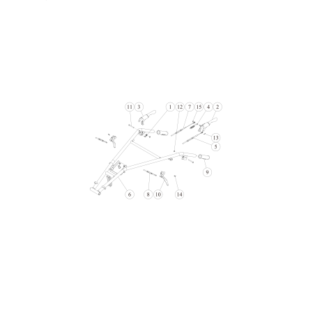 CMP Handle (White) O0334-12111 ORIGINAL OREC | NewgardenParts.com