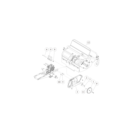 Underhood Adjustment CMP (Green) O0334-2010G ORIGINAL OREC | NewgardenParts.com