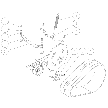 Barre de liaison ORIGINAL OREC O0283-31100 (arrière) | NewgardenParts.com