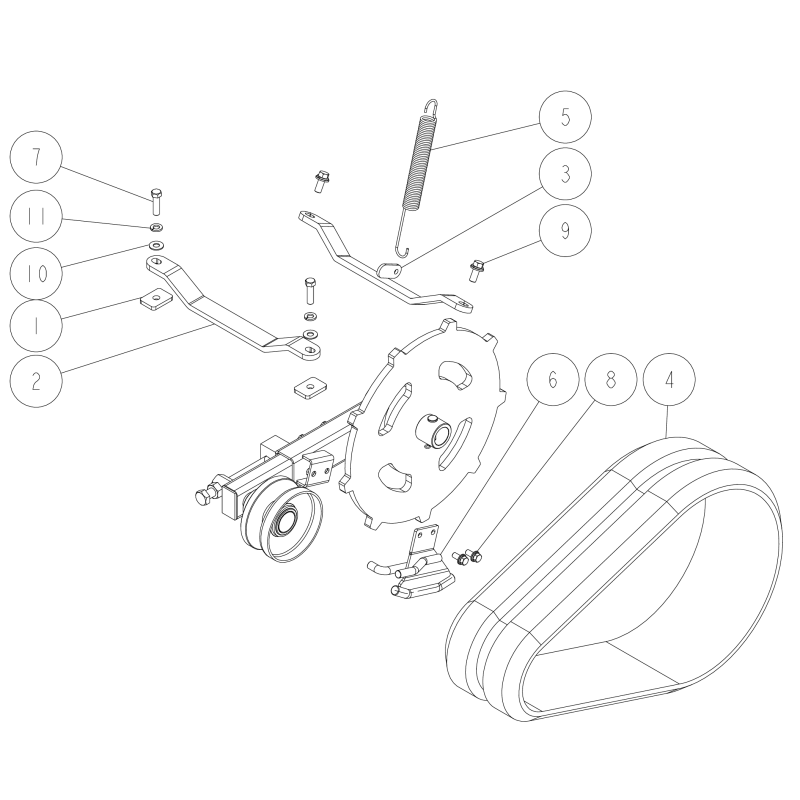 OREC ORIGINAL O0283-31200 Tie Bar (Front)