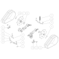 CMP (HRC802) O0296-80200 ORIGINAL OREC Link- und Rechtslenker