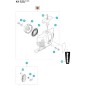 COUVERCLE DEMARREUR CPL. 544128402 HUSQVARNA ORIGINE