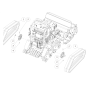 Rubber Crawler 160W*60P*35L O80-1920-401-00 ORIGINAL OREC