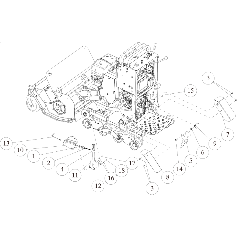 Kragen, Tritthebel O0939-21500 ORIGINAL OREC