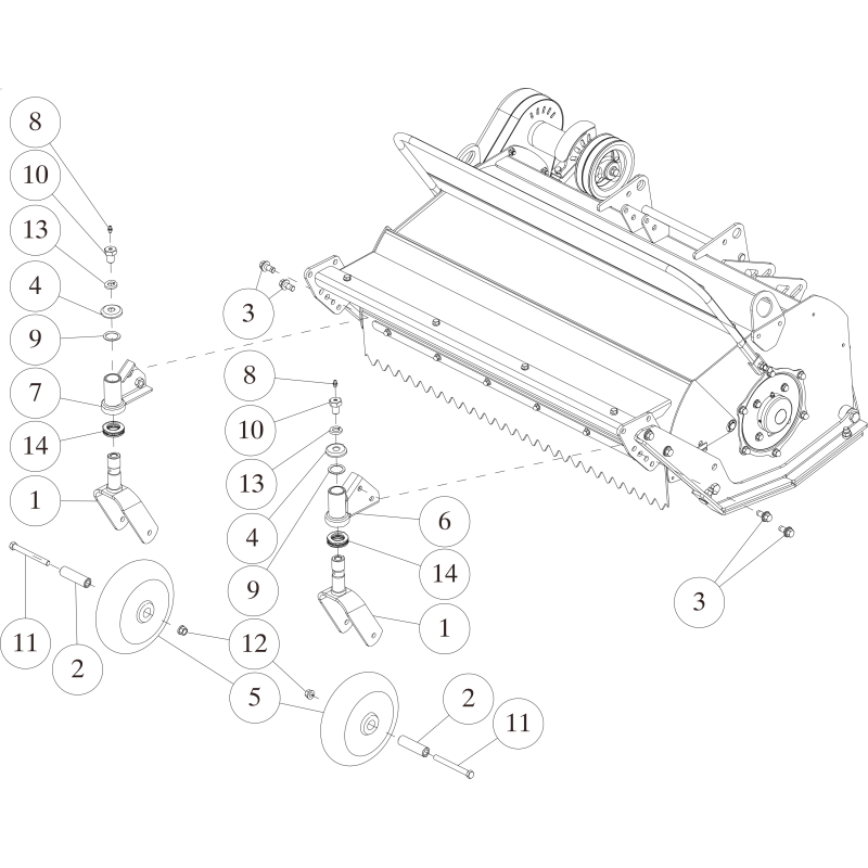 Bague de roue avant ORIGINALE OREC O0940-61300