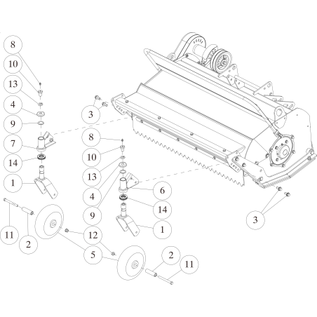 CASQUILLO DE RUEDA DELANTERA ORIGINAL OREC O0940-61300 | NewgardenParts.com