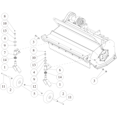Vorderradträger (R) CMP (Metallicgrau) O0940-6120H ORIGINAL OREC | NewgardenParts.com