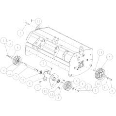 Tube de support CMP (gris métallisé) O0940-5030H ORIGINAL OREC | NewgardenParts.com