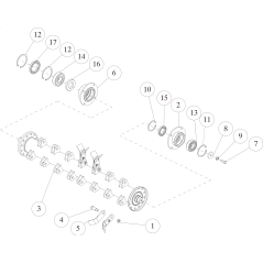 Circlip (R72) O89-2512-000720 ORIGINAL OREC