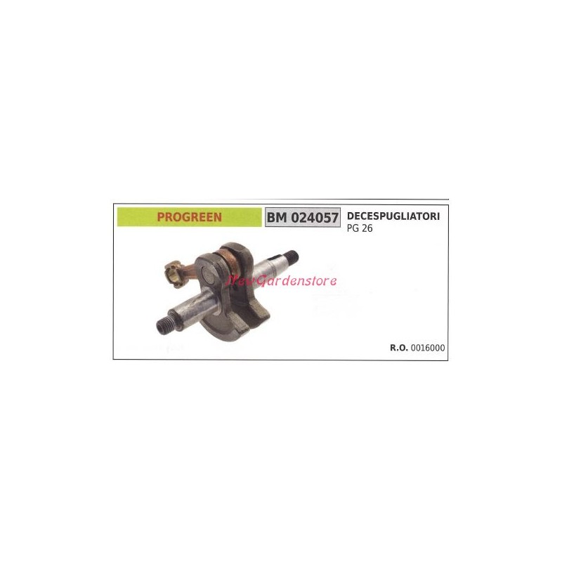 Cigüeñal motor PROGREEN PG 26 024057