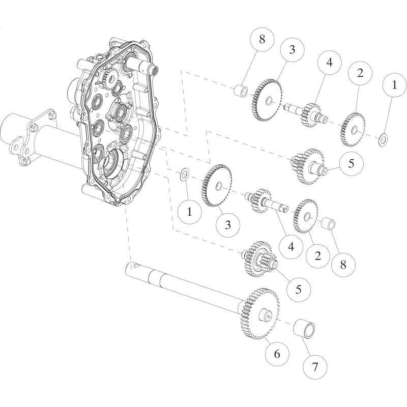 Brake Axle O0939-00700 ORIGINAL OREC