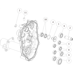 A Axle CMP O0939-00400 ORIGINALE OREC