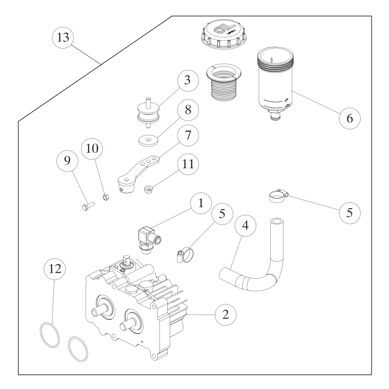 Control arm (R) CMP O0939-02100 ORIGINAL OREC