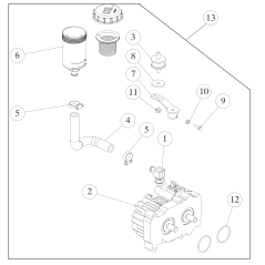 Bras de suspension (G) CMP O0939-02200 ORIGINAL OREC