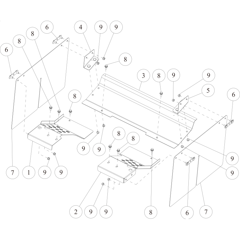 Seitenklappe (vorne) O0360-70100 ORIGINAL OREC