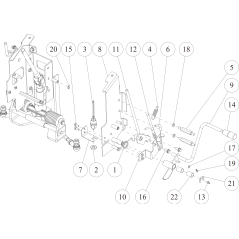 Double Spring Bolt M O0267-40900 ORIGINAL OREC | NewgardenParts.com