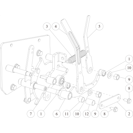 CMP O0244-13200 ORIGINAL OREC Differentialsperrhebel | NewgardenParts.com
