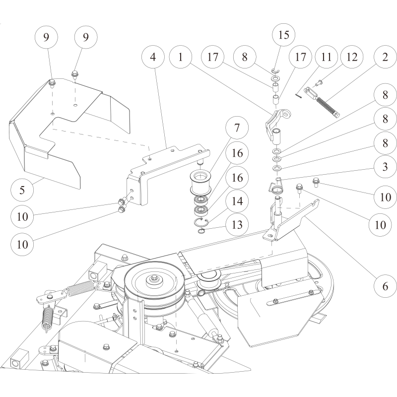ORIGINAL OREC Spannrolle O83-1450-772-00